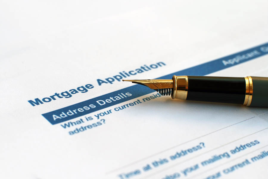 UK home mortgage application