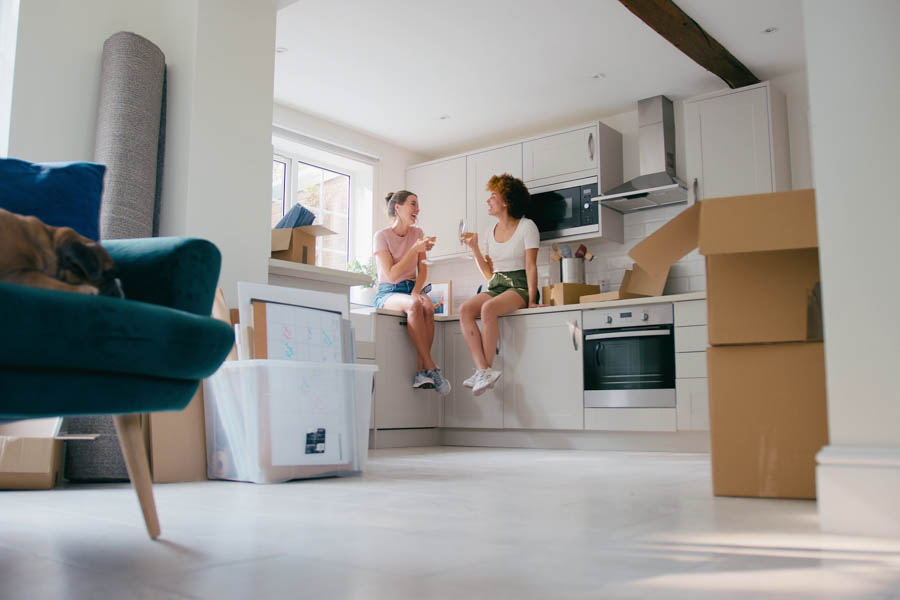 A modern UK residential housing association development offering shared ownership homes